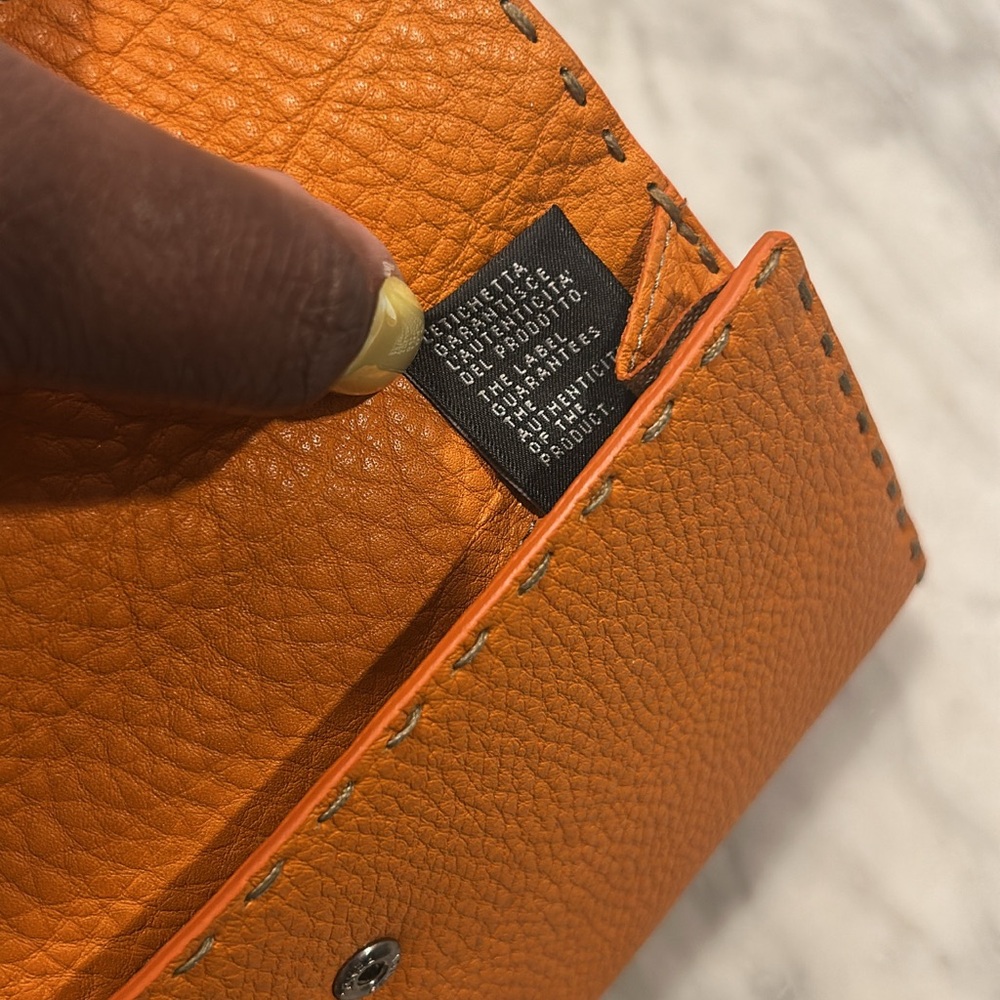 FENDI Selleria Leather Continental Wallet - Picture 4 of 12